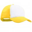 Sublimable Bicolour Cap - Yellow / White