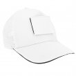 Casquette avec patch sublimable amovible - Blanc