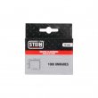 Agrafes plates pour agrafeuses Stein - Carton 1000 unités 10mm