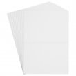 Printable A4 Plastic Sheet for Horizontal Leaflet - Pack of 10 pcs