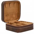 Sublimable Faux Leather Jewellery Box - Brown