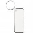 Sublimable MDF3 Wooden Key Ring Double Sided Rectangular 3x7,5cm