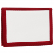 Sublimatable 9x12 Canvas Wallet - Red