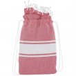 Recycled Cotton Pareo Backpack - Red