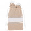 Recycled Cotton Pareo Backpack - Natural