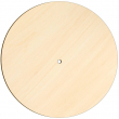 Panneau pour horloge en bois naturel 5mm sublimable - Rond Ø29cm