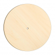 Sublimable Natural Wood Clock Panel 5mm - Round Ø20cm