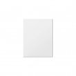 Panneau en bois MDF laminé blanc double face 30x40cm