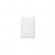 Panneau en bois MDF laminé blanc double face 20x30cm