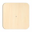 Panel para reloj madera natural 5mm sublimable - Cuadrado 23x23cm