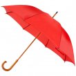 Parapluie avec poignée en canne sublimable - Rouge
