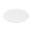 Sublimation Fabric Patch - Oval 11,5x6,5 White/White - Pack 5 units