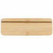 Socle en bambou pour panneaux 3mm - 15cm