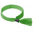 Pulsera de tela sublimable con cierre de seguridad - Verde
