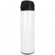 Sublimatable Stainless Steel Thermo 500ml with Lid and Black Base 