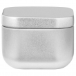 Metallic Scented Candle for Engraving - Silver