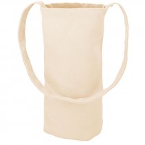 Linen-like Fabric Bottle Bag