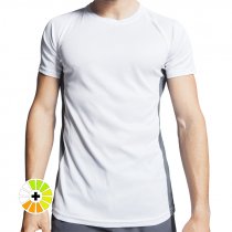 Sublimable Two-colour technical T-shirts 140g