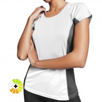 T-shirts techniques bicolores pour femme 140g sublimables