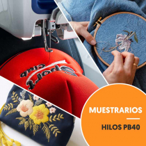 Muestrario de hilos PB40