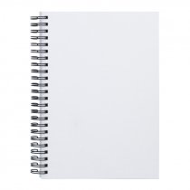 Sublimation Spiral-Bound A5 Fabric Covers Notebook