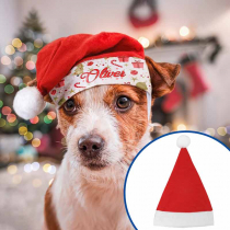 Sublimable Santa Hats for Pets