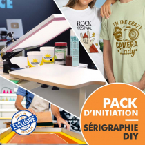 Pack d'initiation à la sérigraphie DIY