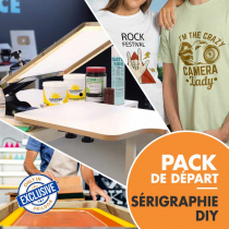 Pack d'initiation à la sérigraphie DIY