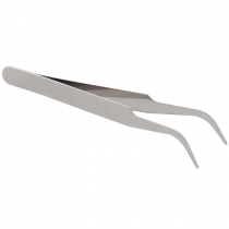 Curved tweezers