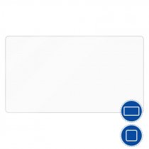 Placas rectangulares de aluminio sublimable