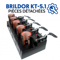 Pièces de rechange pour Presse à 5 tasses Brildor KT-5.1