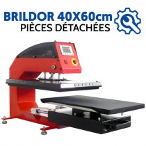 Pièces de rechange pour presse pneumatique Brildor de 40x60cm