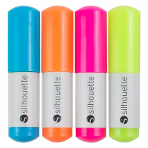 Pack bolígrafos fluorescentes 4 colores para plotters Silhouette