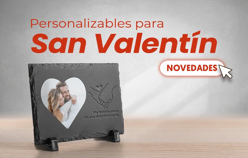 Nuevos personalizables para San Valentín